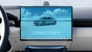 Protector de vidrio templado Pixsel en el monitor ZEEKR 007 - 15.7“ 2024