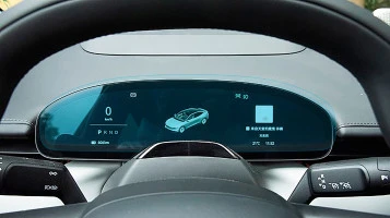 Protector de vidrio templado Pixsel en el panel de instrumentos ZEEKR 007 - 13.9“ 2024