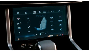 Protector de vidrio templado Pixsel para el control del clima KGM TORRES - 8.8“ 2023 -