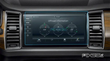 Protector de vidrio templado Pixsel en el monitor SKODA KODIAQ - 11.3“ 2017 - 2024