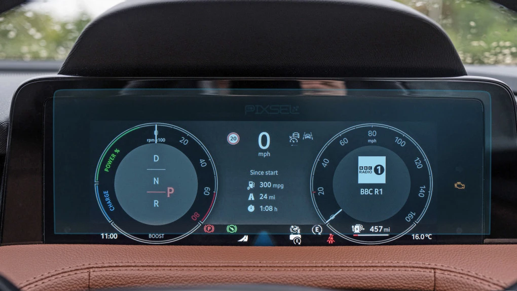 Protector de vidrio templado Pixsel en el panel de instrumentos SKODA SUPERB - 12.7“ 2024 -