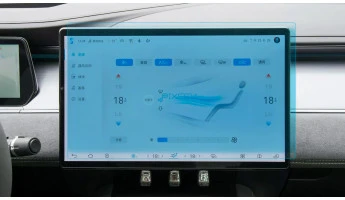 Protector de vidrio templado Pixsel en el monitor BYD SONG L - 16.3“ 2023 -