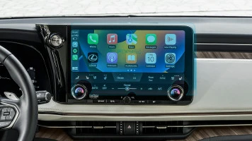 Protector de vidrio templado Pixsel en el monitor LEXUS LM - 15.5“ 2023 -