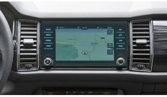 Protector de vidrio templado Pixsel en el monitor SKODA KODIAQ - 11.2“ 2017 - 2024