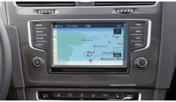 Protector de vidrio templado Pixsel en el monitor VOLKSWAGEN GOLF - 6.5“ 2013 - 2017