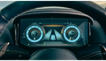 Protector de vidrio templado Pixsel en el panel de instrumentos ASTON MARTIN DB12 - 11.3“ 2024 -