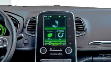 Protector de vidrio templado Pixsel en el monitor RENAULT SCENIC - 8.6“ 2016 - 2022