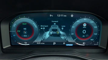 Protector de vidrio templado Pixsel en el panel de instrumentos NISSAN JUKE - 12.1“ 2024 -