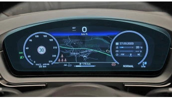 Protector de vidrio templado Pixsel en el panel de instrumentos PORSCHE PANAMERA - 15.2“ 2024 -