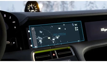 Protector de vidrio templado Pixsel en el monitor PORSCHE TAYCAN - 12.3“ 2020 -