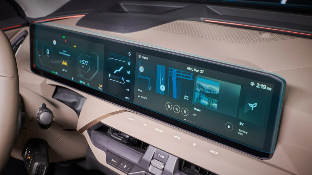 Защитное стекло Pixsel на приборную панель KIA EV5 - 28.3“ 2024 -