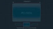 Protector de vidrio templado Pixsel en el monitor DENZA N7 - 18“ 2023 -