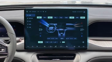 Protector de vidrio templado Pixsel en el monitor DENZA N7 - 18“ 2023 -