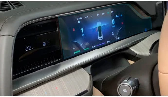 Protector de vidrio templado Pixsel en el panel de instrumentos DENZA N7 - 16.7“ 2023 -