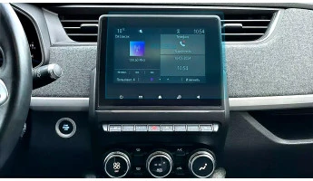 Protector de vidrio templado Pixsel en el monitor RENAULT ZOE - 9.6“ 2019 - 2024