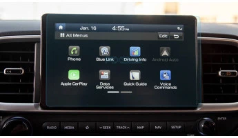 Protector de vidrio templado Pixsel en el monitor HYUNDAI VENUE - 9.6“ 2023 -