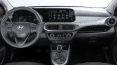 Protector de vidrio templado Pixsel en el monitor HYUNDAI i10 - 7.9“ 2023 -