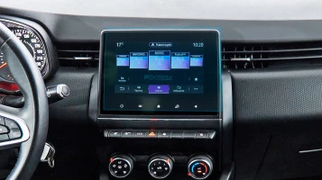 Protector de vidrio templado Pixsel en el monitor RENAULT CLIO - 9.6“ 2019 - 2023