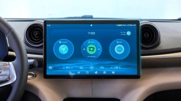 Protector de vidrio templado Pixsel en el monitor BYD DOLPHIN - 13.7“ 2021 -