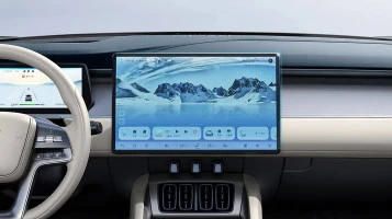 Protector de vidrio templado Pixsel en el monitor BYD SONG L - 16.2“ 2023 -