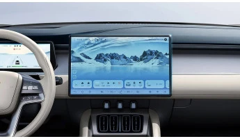 Protector de vidrio templado Pixsel en el monitor BYD SONG L - 16.2“ 2023 -