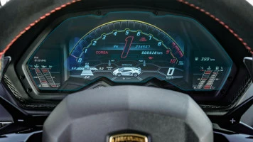 Protector de vidrio templado Pixsel en el panel de instrumentos LAMBORGHINI AVENTADOR - 13.8“ 2018 -