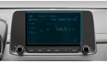 Protector de vidrio templado Pixsel en el monitor HYUNDAI KONA ELECTRIC - 8.9“ 2020 - 2022