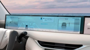 Protector de vidrio templado Pixsel en el monitor IM LS6 - 27.3“ 2023 -