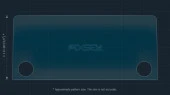 Protective glass Pixsel for monitor HONDA CR-V - 10.7“ 2022 - 2023