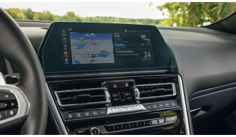 Protector de vidrio templado Pixsel en el monitor BMW 8 / M8 - 14.5“ 2018 - (G14, G15, G16 / F91, F92, F93)