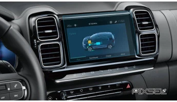 Protector de vidrio templado Pixsel en el monitor CITROEN C5 AIRCROSS - 9.2“ 2022 - 2025