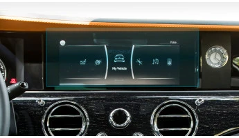 Protector de vidrio templado Pixsel en el monitor ROLLS ROYCE GHOST - 12.8“ 2020 -