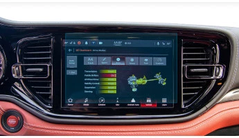 Protector de vidrio templado Pixsel en el monitor DODGE DURANGO - 10.2“ 2021 -