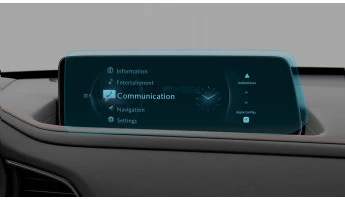 Protector de vidrio templado Pixsel en el monitor MAZDA CX-30 - 13.2“ 2023 -