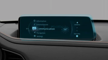 Protector de vidrio templado Pixsel en el monitor MAZDA CX-30 - 13.2“ 2023 -