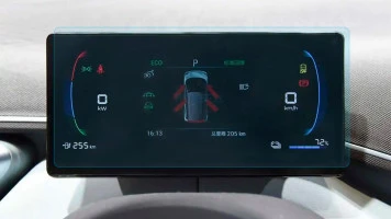 Protector de vidrio templado Pixsel en el panel de instrumentos BYD SEAGULL - 8“ 2023 -