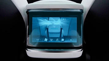 Protector de vidrio templado Pixsel para el monitor trasero TESLA MODEL X PLAID - 10.1“ 2023 -