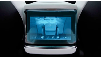 Protector de vidrio templado Pixsel para el monitor trasero TESLA MODEL X PLAID - 10.1“ 2023 -