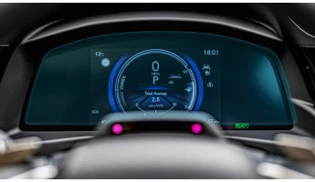 Protector de vidrio templado Pixsel en el panel de instrumentos LEXUS RZ - 12.9“ 2023 -