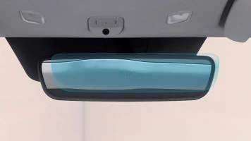 Protector de vidrio templado Pixsel para el espejo NIO EC6 - 10.2“ 2023 -