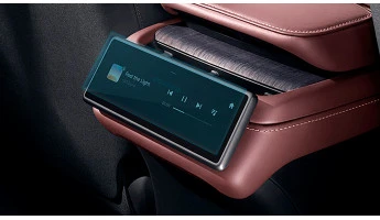 Protector de vidrio templado Pixsel para el control del clima trasero NIO EC7 - 7.1“ 2023 -