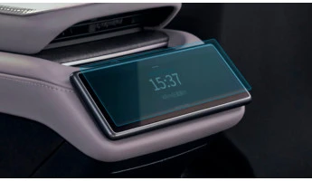 Protector de vidrio templado Pixsel para el control del clima trasero NIO EC6 - 7.1“ 2023 -