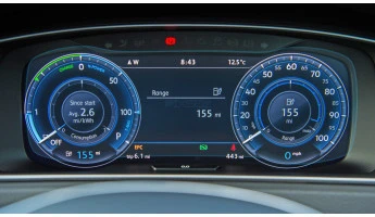 Protector de vidrio templado Pixsel en el panel de instrumentos VOLKSWAGEN E-GOLF - 11.9“ 2017 - 2020