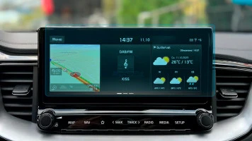 Protector de vidrio templado Pixsel en el monitor KIA PROCEED - 10.9“ 2019 -
