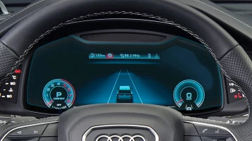 Protector de vidrio templado Pixsel en el panel de instrumentos AUDI Q8 / SQ8 / RSQ8 - 12“ 2023 -