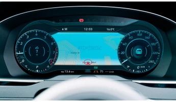 Protector de vidrio templado Pixsel en el panel de instrumentos VOLKSWAGEN ARTEON - 11.9“ 2017 - 2020