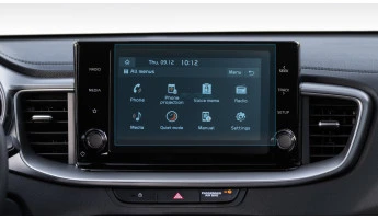 Protector de vidrio templado Pixsel en el monitor KIA CEED - 9“ 2018 -