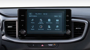 Protector de vidrio templado Pixsel en el monitor KIA CEED - 9“ 2018 -