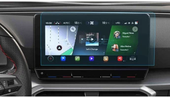 Protector de vidrio templado Pixsel en el monitor SEAT LEON - 12.2“ 2021 - 2024