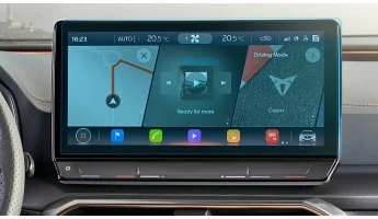 Protector de vidrio templado Pixsel en el monitor CUPRA LEON - 12.2“ 2020 - 2024